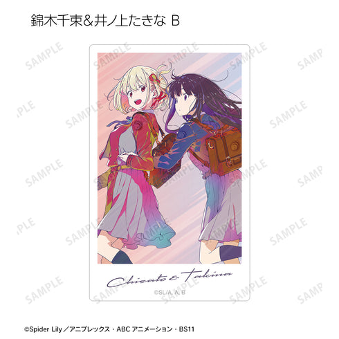 『リコリス・リコイル』トレーディング Ani-Art clear label カードステッカー(全10種)BOX
